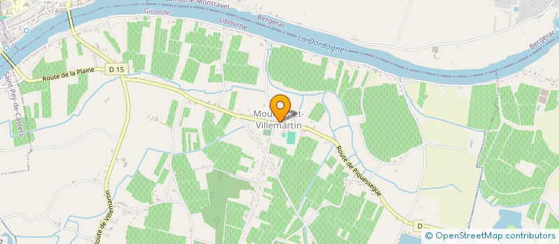 localisation de l'entreprise FESTI MOULIETS  MOULIETS-ET-VILLEMARTIN