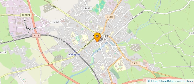 localisation de l'entreprise FESTI MUSIC  VALOGNES