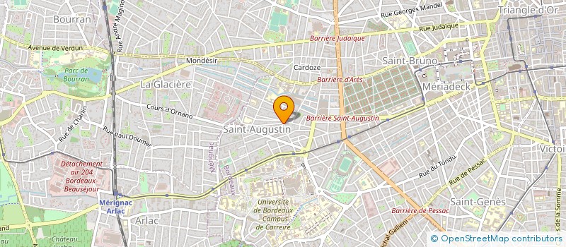 localisation de l'entreprise FESTI PIZZ  BORDEAUX