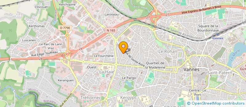 localisation de l'entreprise FESTI'PSY à VANNES