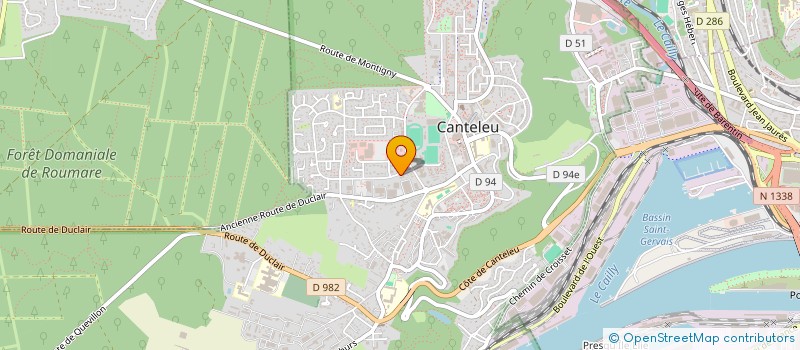 localisation de l'entreprise FESTI ROUEN  CANTELEU