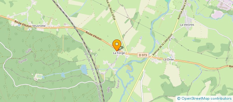 localisation de l'entreprise FESTI' SAINT LEGER  SAINT-LEGER-DU-BOIS