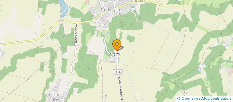 localisation de l'entreprise FESTI-TENTE COMPIEGNE à TROSLY-LOIRE