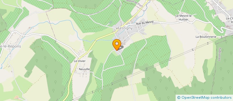 localisation de l'entreprise FESTI'VALLEE à FESTIGNY