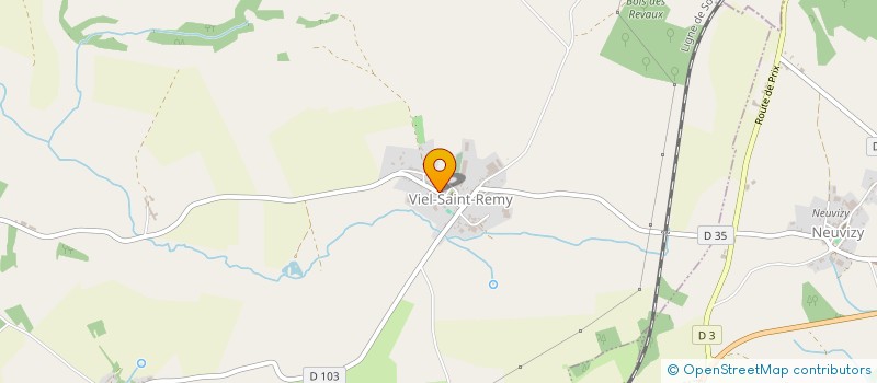 localisation de l'entreprise FESTI' VIEL  VIEL SAINT REMY