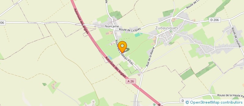 localisation de l'entreprise FESTI'VILLAGE DE ZUDAUSQUES  ZUDAUSQUES