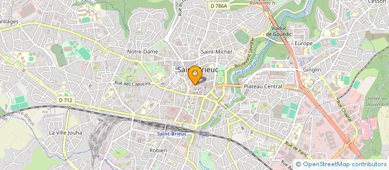 localisation de l'entreprise FESTI-VINS à SAINT-BRIEUC