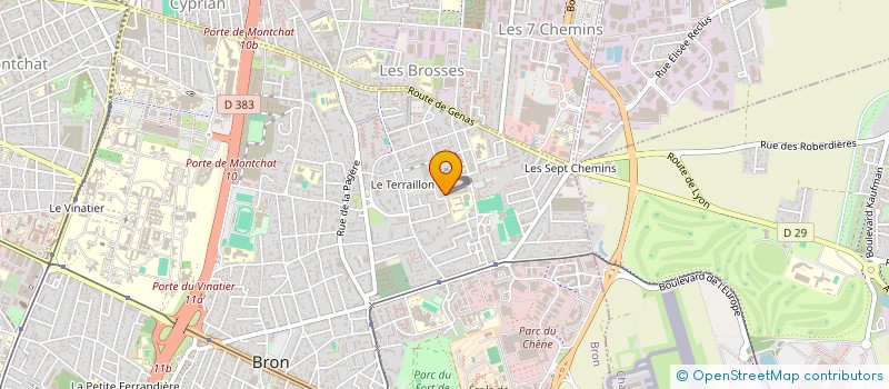 localisation de l'entreprise FESTICULTURE à BRON