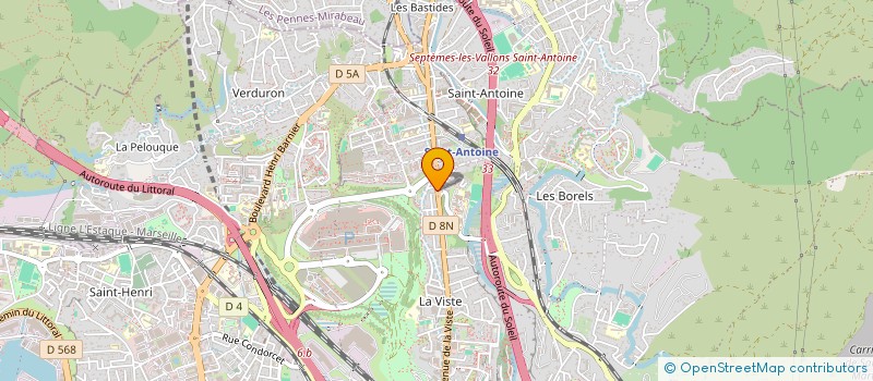 localisation de l'entreprise FESTIDONI à MARSEILLE