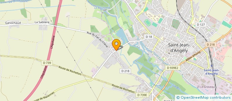 localisation de l'entreprise FESTIMAGIC  SAINT-JEAN-D'ANGELY