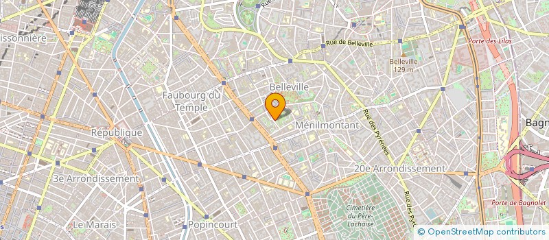 localisation de l'entreprise FESTIMAS  PARIS