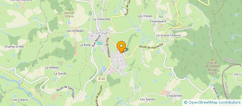 localisation de l'entreprise FESTIMATERIELS  TRAMAYES