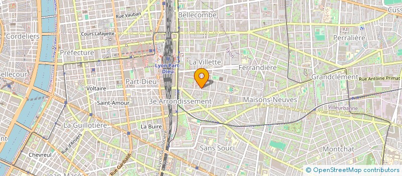 localisation de l'entreprise FESTIN CLUB  LYON