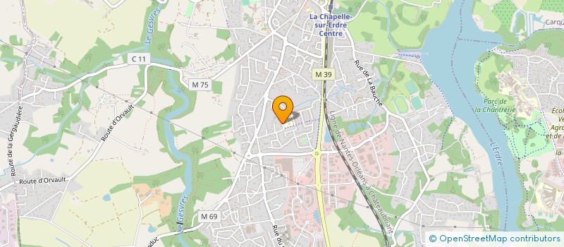 localisation de l'entreprise FESTINA LENTE à LA CHAPELLE-SUR-ERDRE