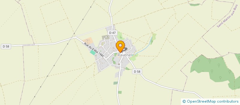 localisation de l'entreprise FESTIRAVENEL  RAVENEL