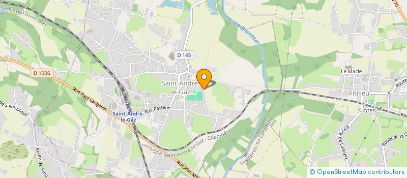 localisation de l'entreprise FESTIROCK  SAINT-ANDRE-LE-GAZ