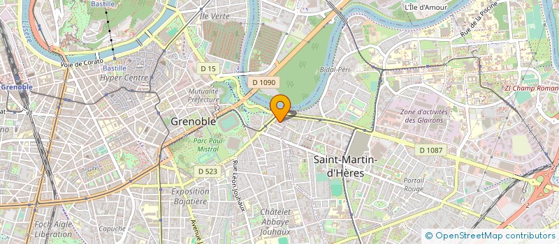 localisation de l'entreprise FESTISA SARL à GRENOBLE