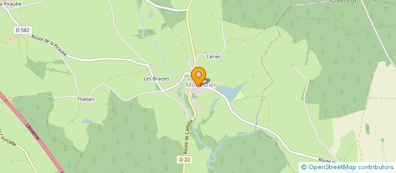 localisation de l'entreprise FESTIV'ANES ET TRADITIONS  FLEURIEL