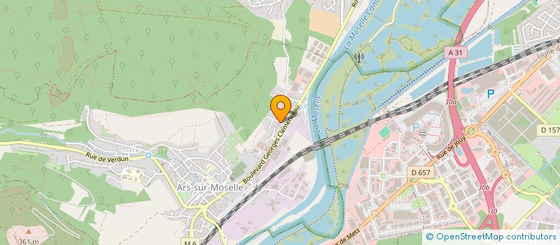 localisation de l'entreprise FESTIV ARS à ARS-SUR-MOSELLE