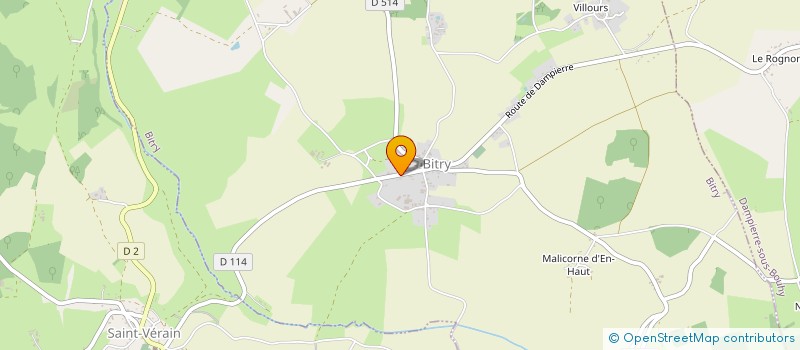 localisation de l'entreprise FESTIV BITRY  BITRY