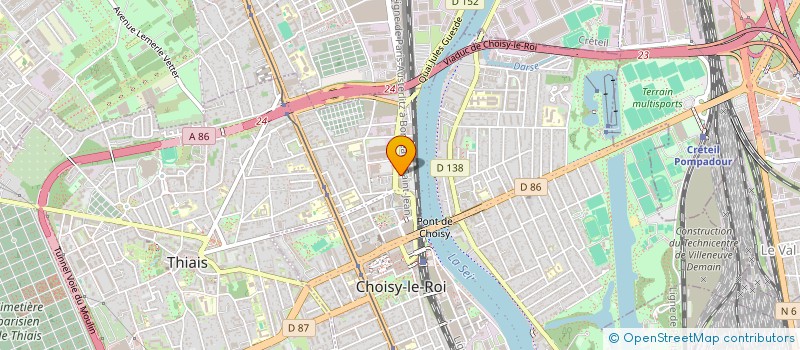 localisation de l'entreprise FESTIV FUN : L'ART DE CELEBRER  CHOISY-LE-ROI