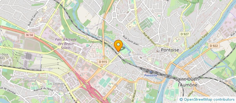 localisation de l'entreprise FESTIVAL BAROQUE DE PONTOISE à PONTOISE