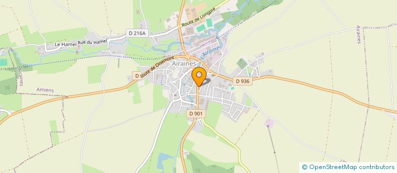 localisation de l'entreprise FESTIVAL CHARLEMAILLES  AIRAINES