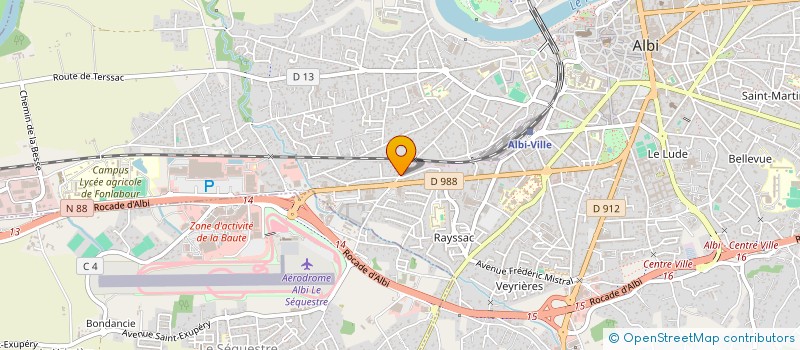 localisation de l'entreprise FESTIVAL COURT METRAGE à ALBI