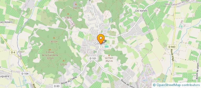 localisation de l'entreprise FESTIVAL DANSE SOUS LES ETOILES  GARGAS