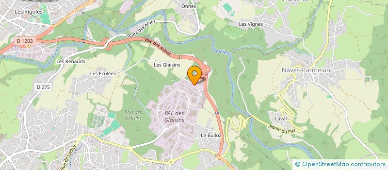 localisation de l'entreprise FESTIVAL DE L ECONOMIE à ANNECY