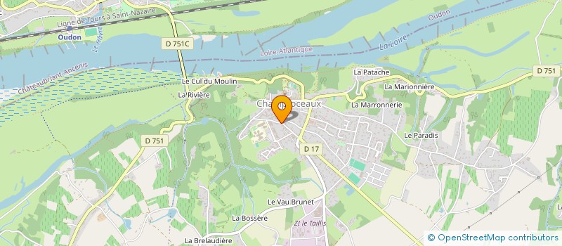 localisation de l'entreprise FESTIVAL DE L HUMOUR DE CHAMPTOCEAU à OREE-D'ANJOU
