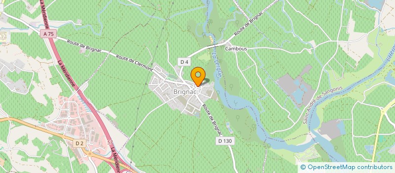 localisation de l'entreprise FESTIVAL DE LA CHANSON FRANCAISE EN COEUR D HERAULT  LIAUSSON