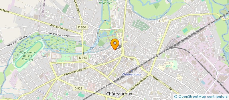 localisation de l'entreprise FESTIVAL DE LA VOIX DE CHATEAUROUX à CHATEAUROUX