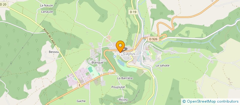 localisation de l'entreprise FESTIVAL DES ARTS EN BALADE-PARISOT82 à PARISOT