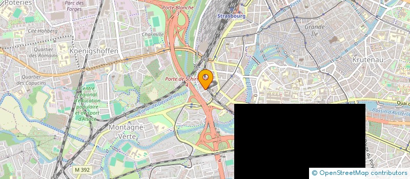 localisation de l'entreprise FESTIVAL DES MUSIQUES SACREES DU MONDE à STRASBOURG