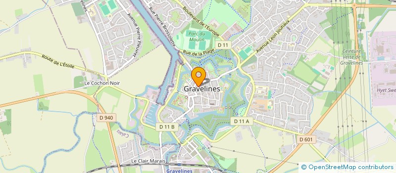 localisation de l'entreprise FESTIVAL GRAND LARGE  GRAVELINES