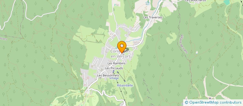 localisation de l'entreprise FESTIVAL INTERNA FILM ENFANTS ANIMATION à LANS-EN-VERCORS