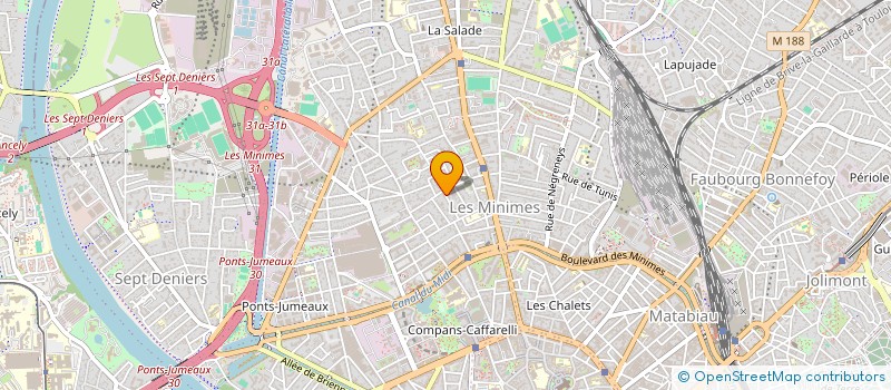 localisation de l'entreprise FESTIVAL INTERNATIONAL TANGO ARGENTIN TOULOUSE  TOULOUSE