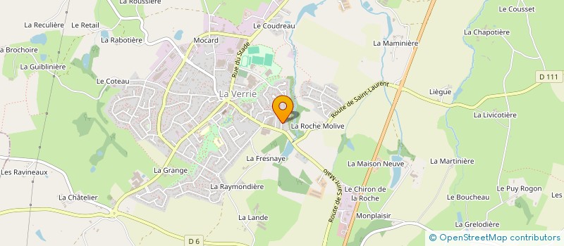 localisation de l'entreprise FESTIVAL LA ROUE COOL  CHANVERRIE