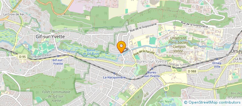 localisation de l'entreprise FESTIVAL LOISIRS à BURES SUR YVETTE