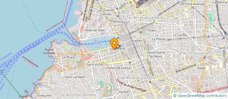 localisation de l'entreprise FESTIVAL MONDIAL DE L IMAGE SOUS-MARINE à MARSEILLE