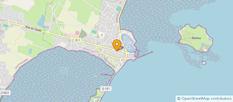 localisation de l'entreprise FESTIVAL MUSIQUE DE CHAMBRE EN VAL DE SAIRE  SAINT-VAAST-LA-HOUGUE