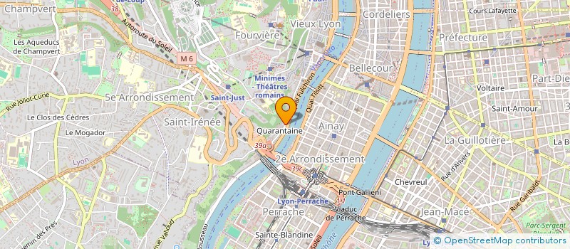 localisation de l'entreprise FESTIVAL PHILHARMONIC à LYON
