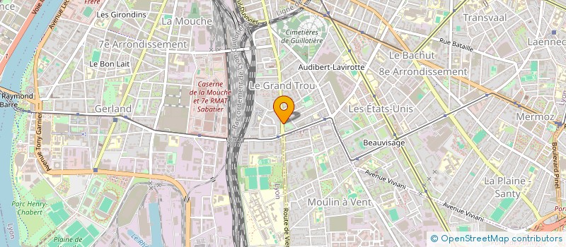 localisation de l'entreprise FESTIVAL PIZZA  LYON