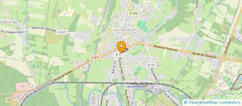 localisation de l'entreprise FESTIVAL PROD'  LANNEMEZAN