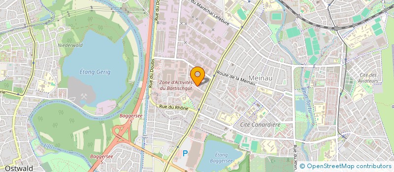 localisation de l'entreprise FESTIVALSACE  STRASBOURG