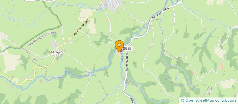 localisation de l'entreprise #FESTIVALUP64  BRUGES-CAPBIS-MIFAGET