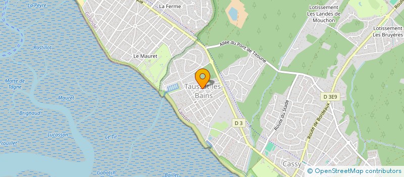 localisation de l'entreprise FESTIVAZ  LANTON