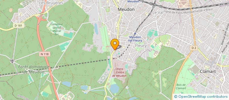 localisation de l'entreprise FESTIVUS à MEUDON