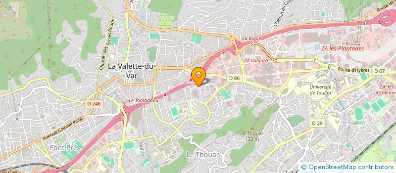 localisation de l'entreprise FESTIVY  LA VALETTE-DU-VAR